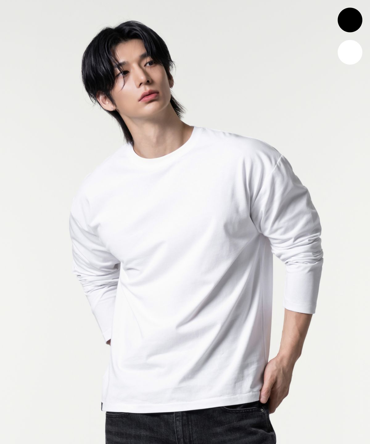 어센더(ASCENDER) 컴포트 레귤러핏 롱슬리브 2color