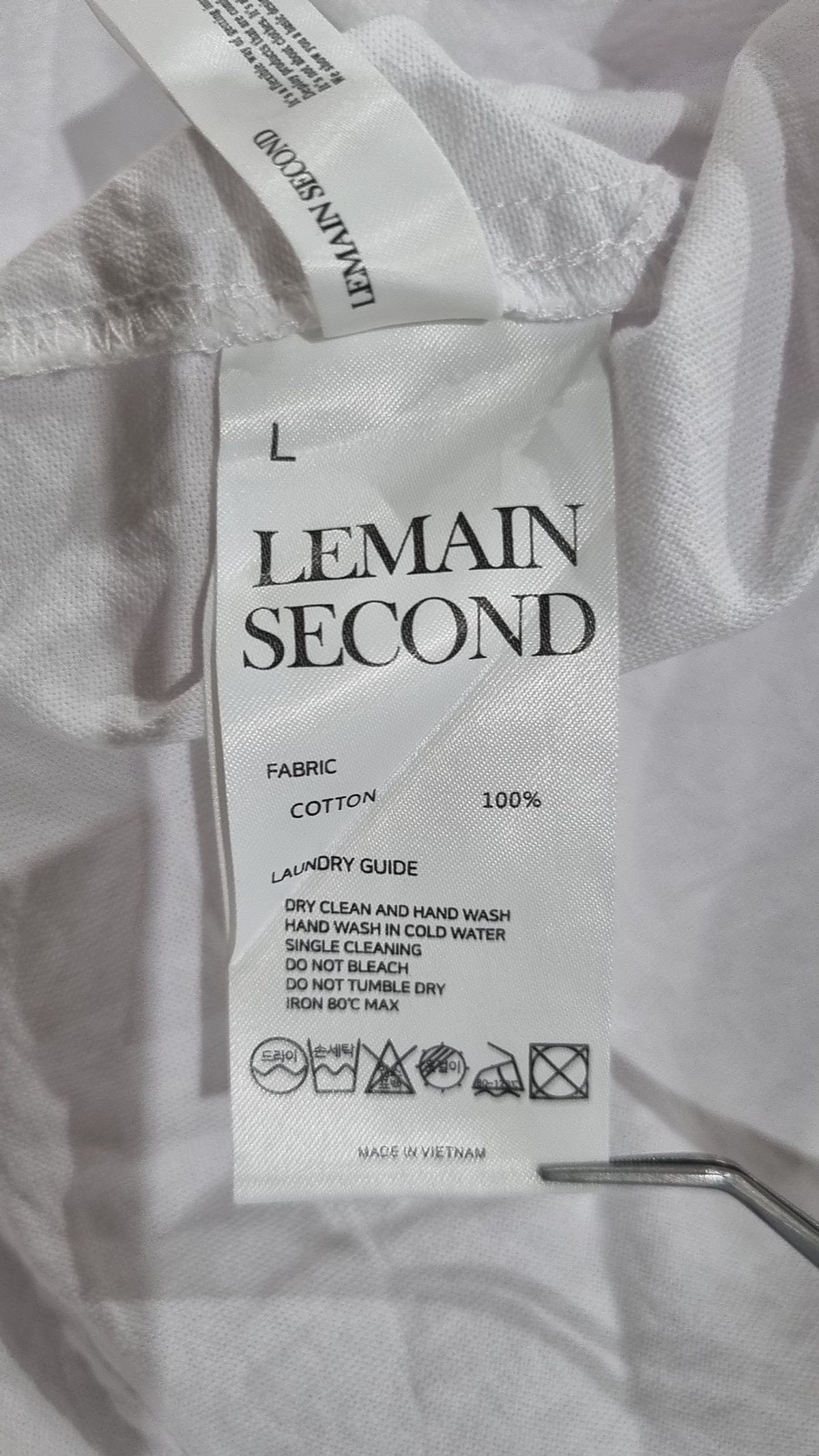 리메인세컨드(LEMAIN SECOND) 캐주얼 셔츠 L