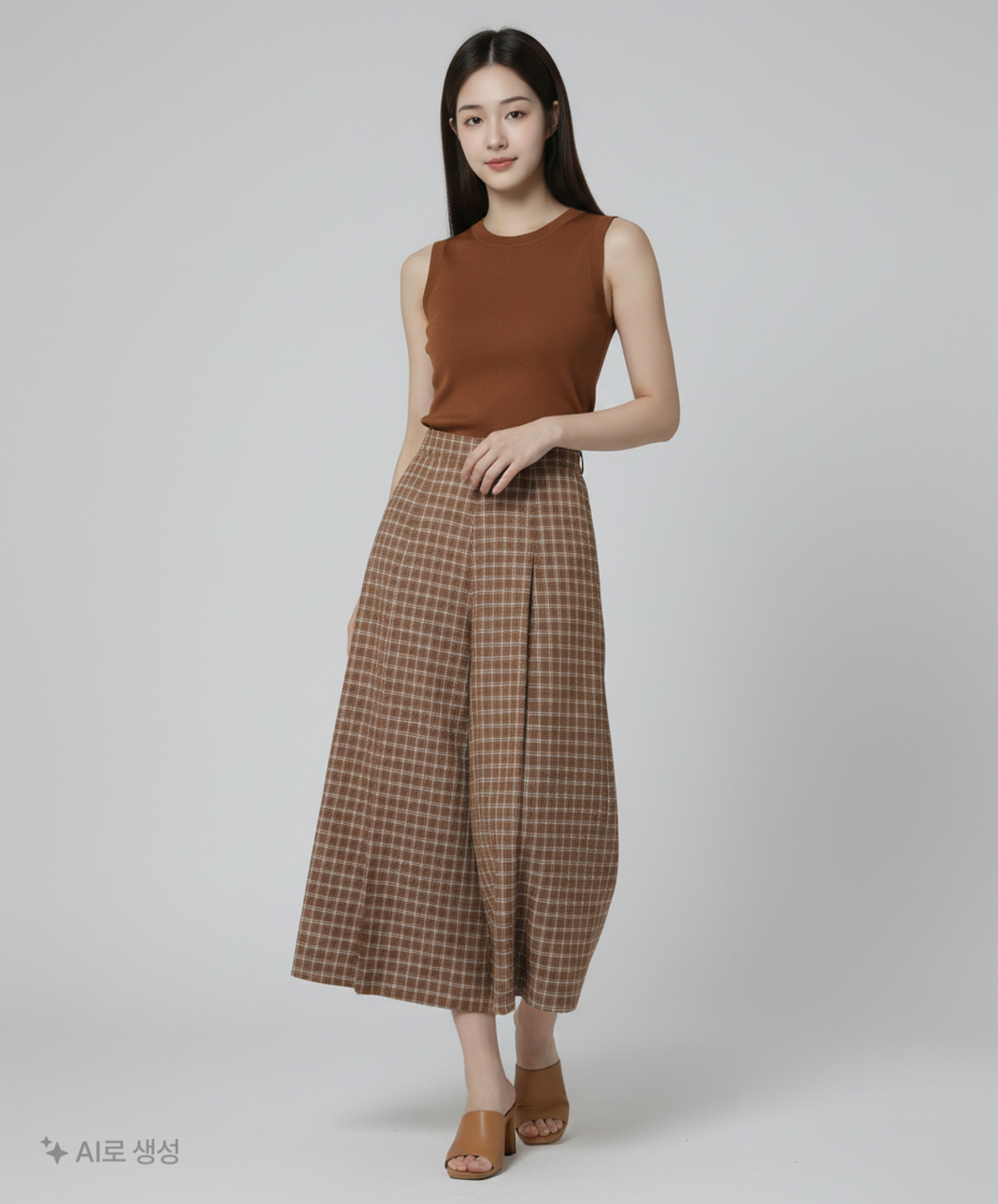 스파오(SPAO) 롱스커트 M