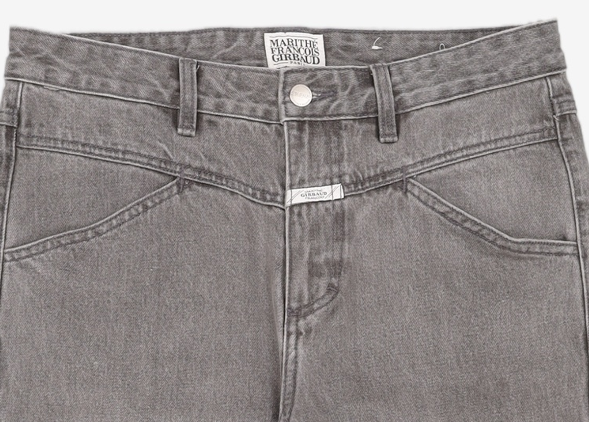 마리떼 프랑소와 저버(MARITHÉ + FRANҪOIS GIRBAUD) M X-POCKET TAPERED DENIM PANTS light gray M