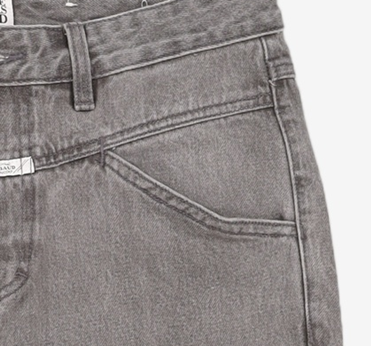 마리떼 프랑소와 저버(MARITHÉ + FRANҪOIS GIRBAUD) M X-POCKET TAPERED DENIM PANTS light gray M