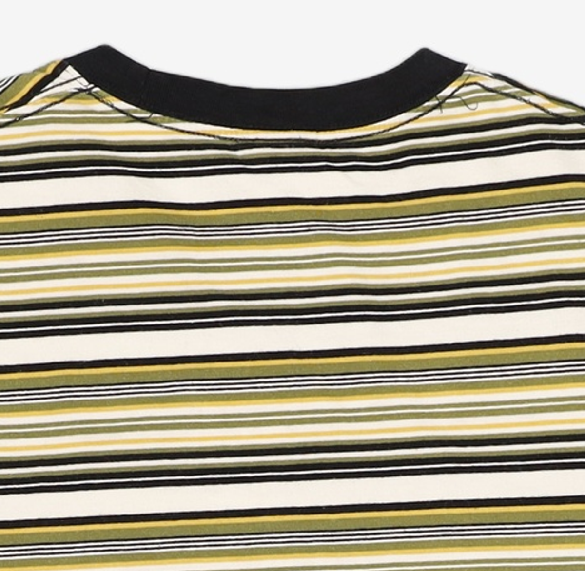 크리틱(CRITIC) WORMHOLE LOGO STRIPE T-SHIRTS GREEN M