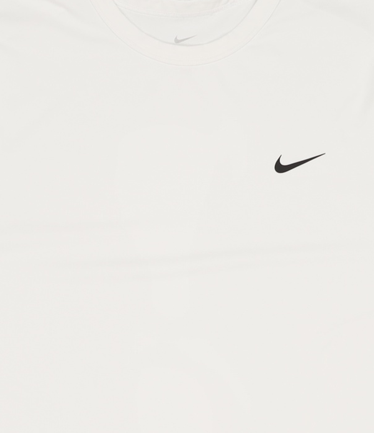 나이키(NIKE) 드라이 핏 UV 하이버스 반소매 피트니스 탑 M - 화이트:블랙 / DV9840-100 XXL