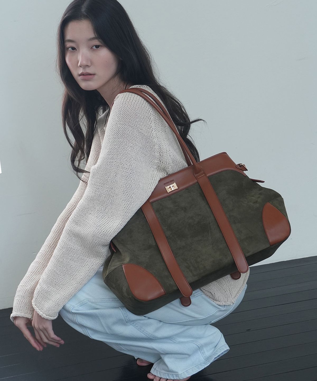 데누(DENU) Nez Bag [Brown]