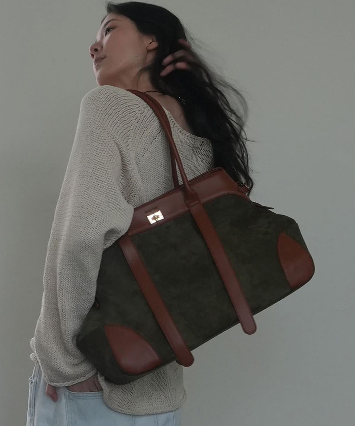 데누(DENU) Nez Bag [Brown]