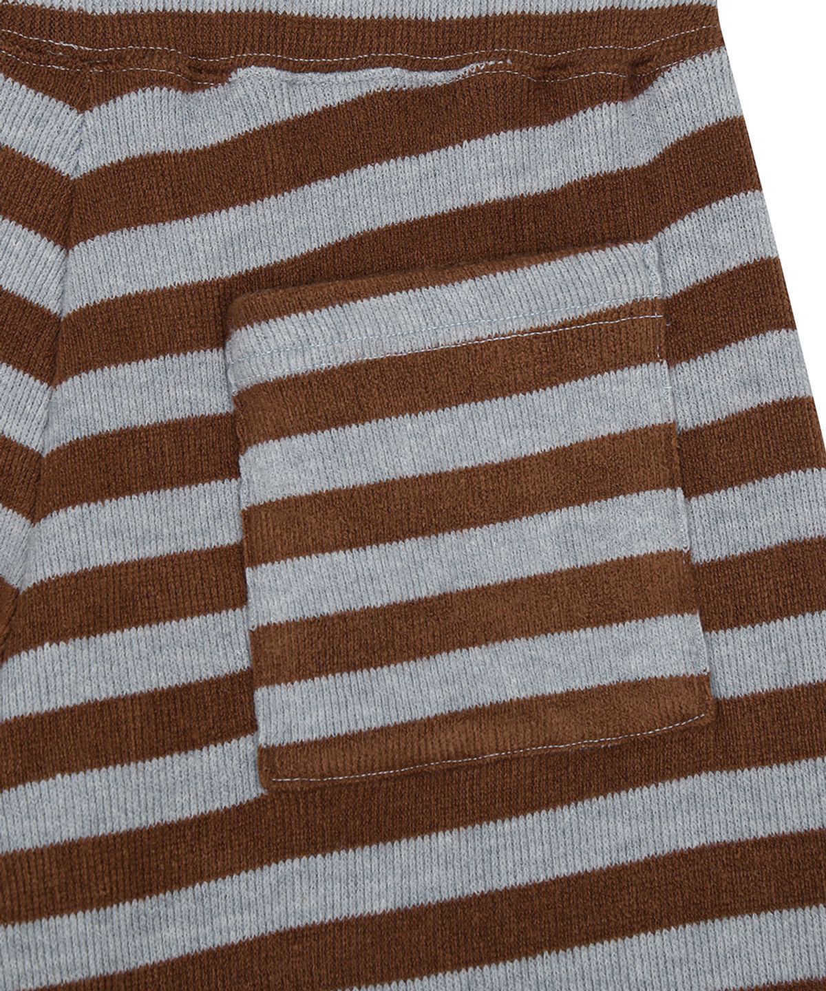 러브이즈트루(LUVISTRUE) RL 910 STRIPE BOOTCUT PANTS(BROWN)