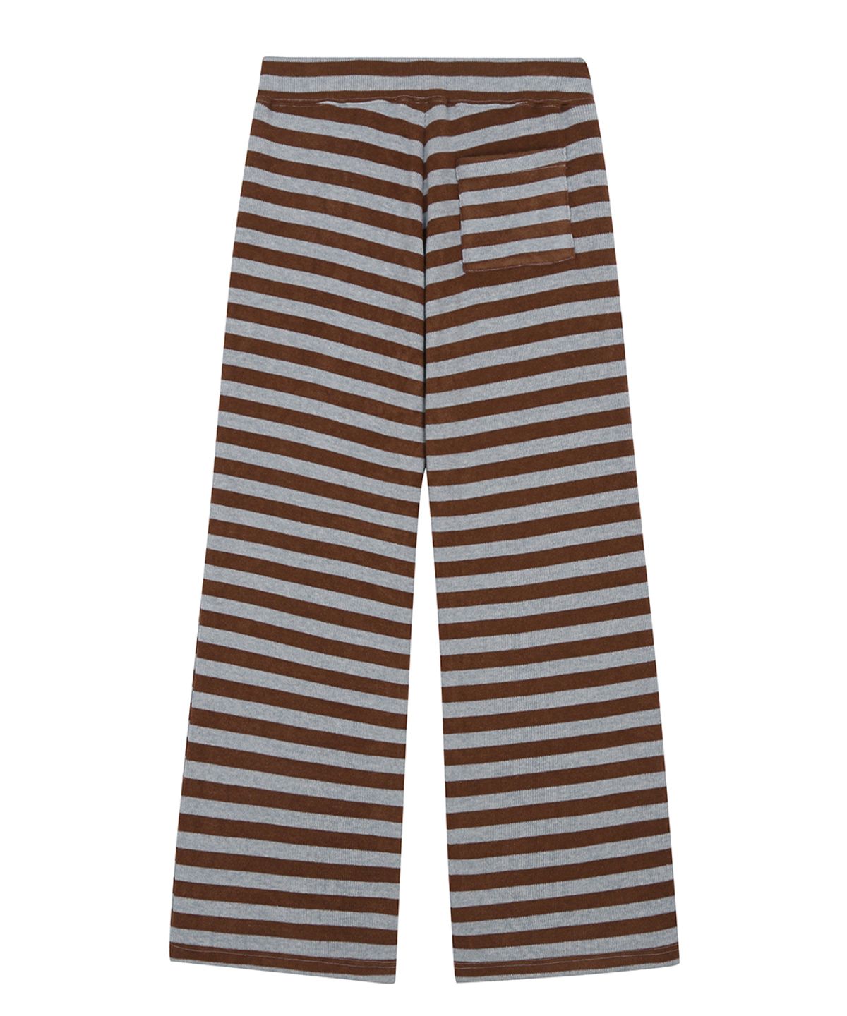 러브이즈트루(LUVISTRUE) RL 910 STRIPE BOOTCUT PANTS(BROWN)