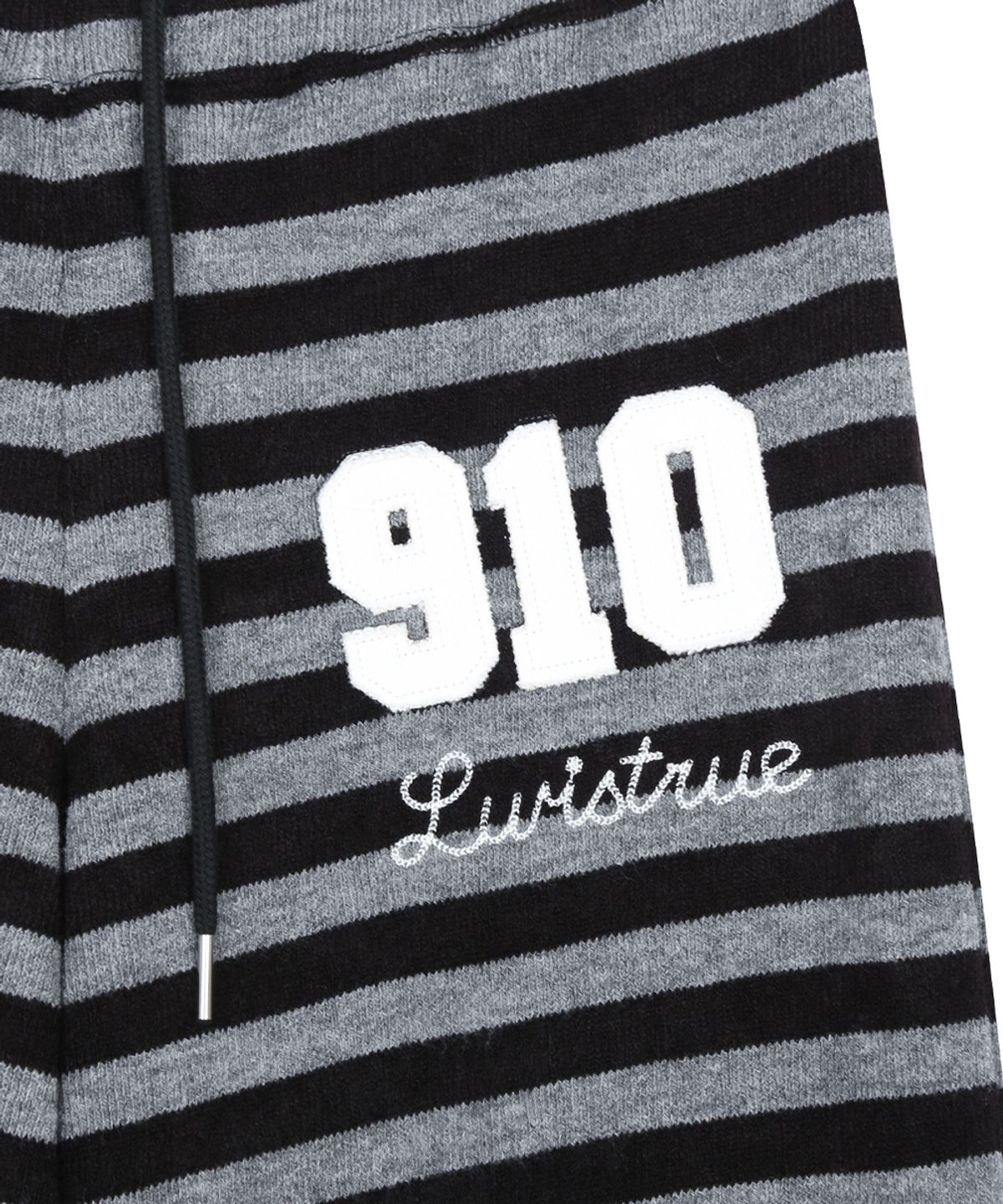 러브이즈트루(LUVISTRUE) RL 910 STRIPE BOOTCUT PANTS(BLACK)