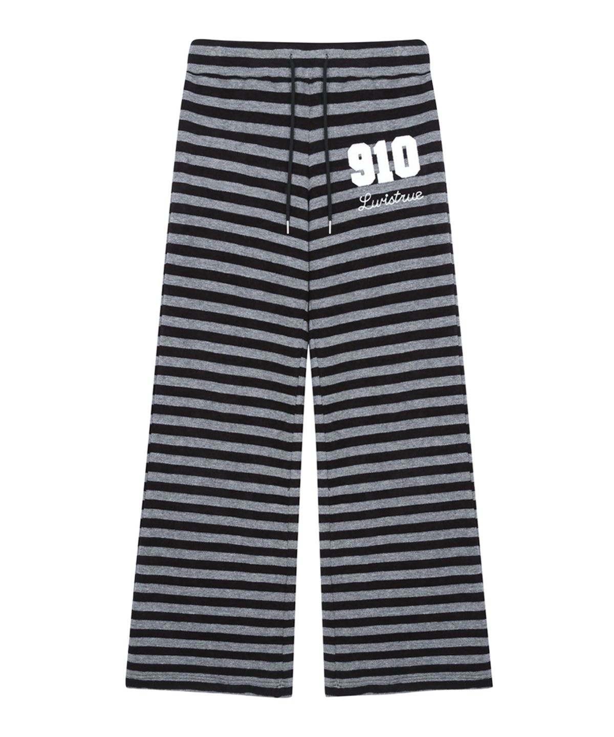 러브이즈트루(LUVISTRUE) RL 910 STRIPE BOOTCUT PANTS(BLACK)