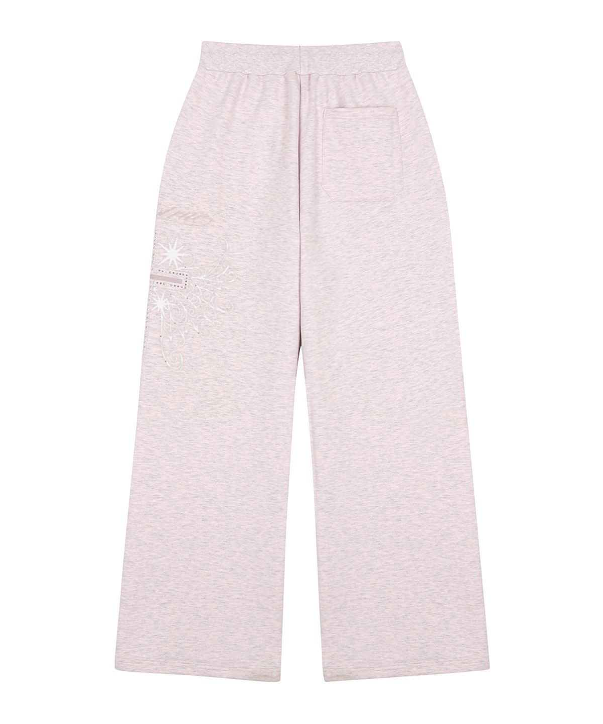 러브이즈트루(LUVISTRUE) RL CROSS COLORSTONE TRAINING PANTS(PINK)