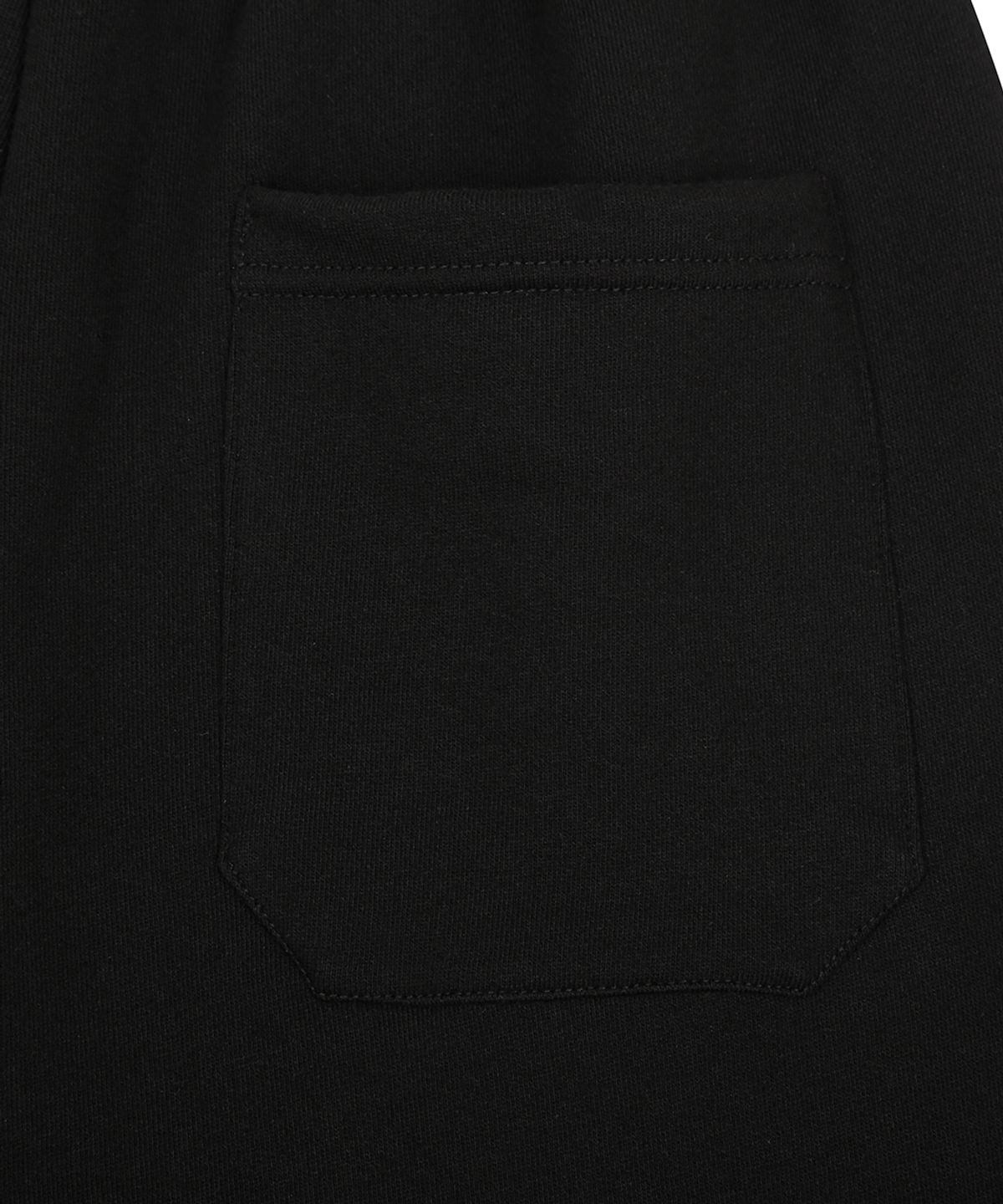 러브이즈트루(LUVISTRUE) RL CROSS COLORSTONE TRAINING PANTS(BLACK)