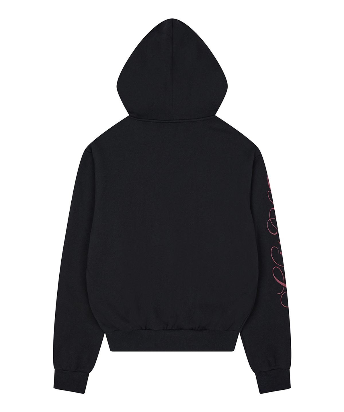 러브이즈트루(LUVISTRUE) RL CROSS LETTERING FUR HOOD ZIP UP(BLACK)
