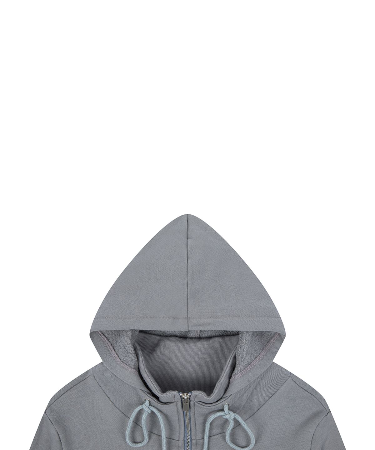 러브이즈트루(LUVISTRUE) RL CROWN HOOD ZIP UP(CHARCOAL)