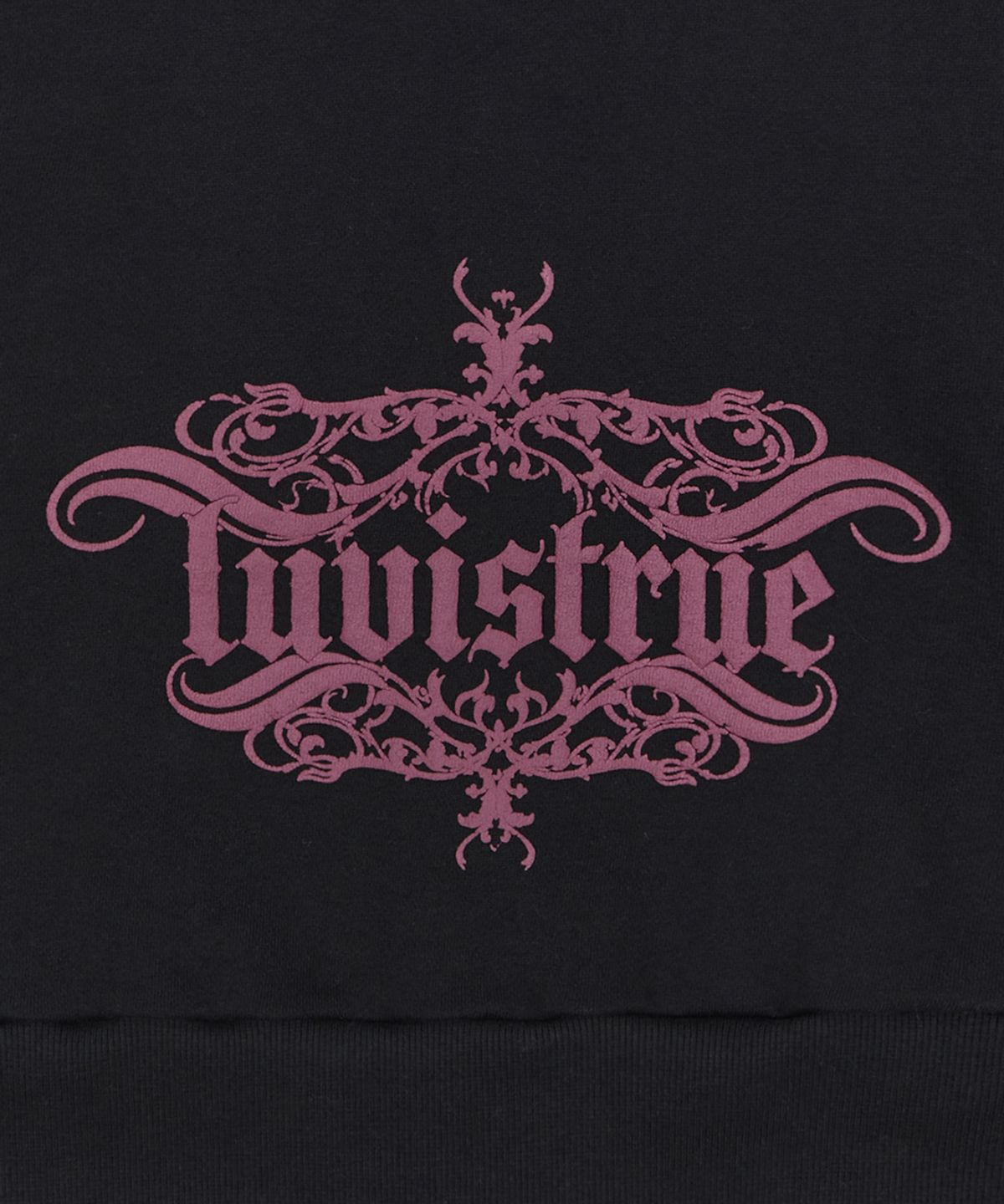 러브이즈트루(LUVISTRUE) RL CROWN HOOD ZIP UP(BLACK)