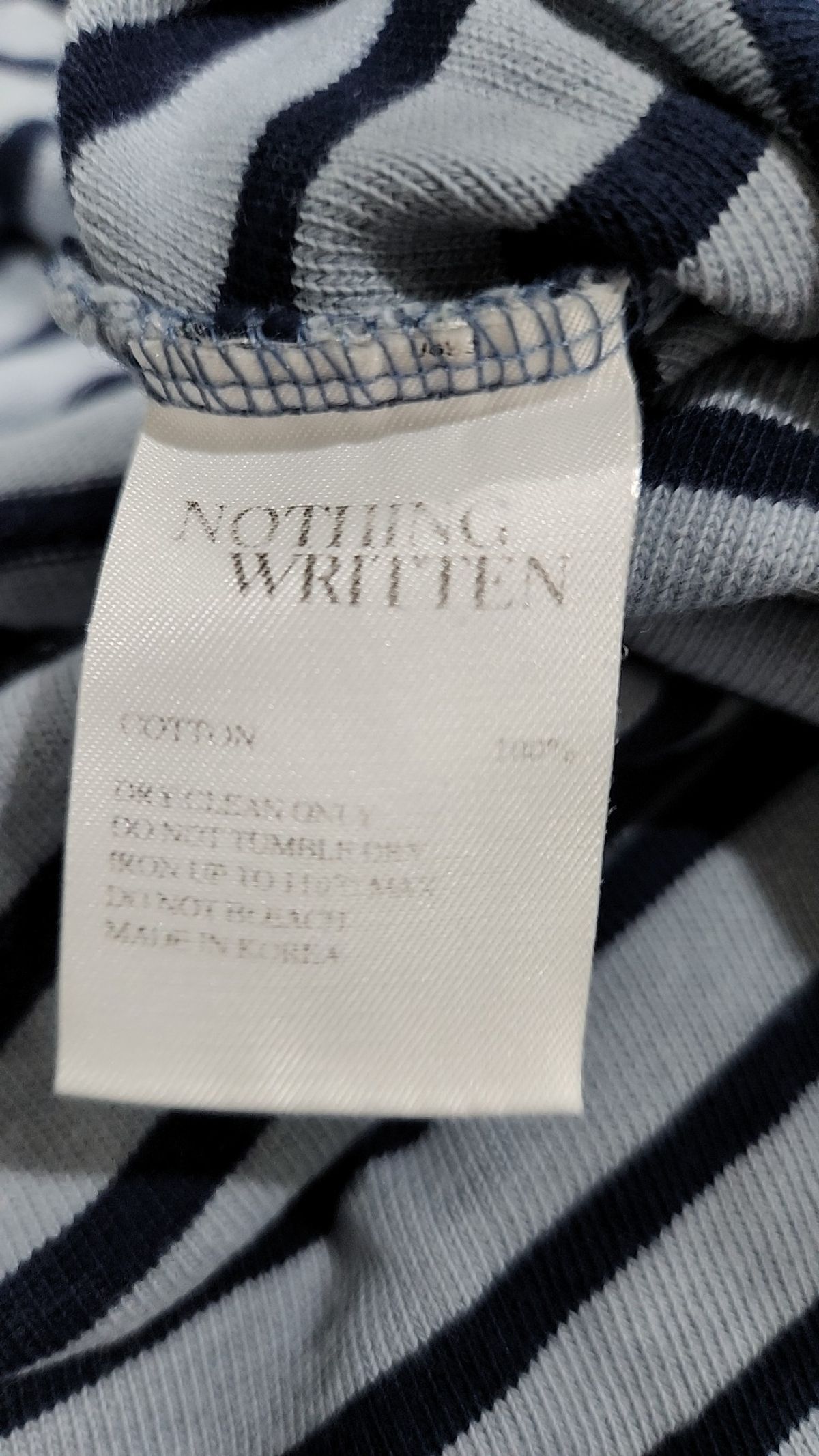 낫띵리튼(NOTHING WRITTEN) 반소매 티셔츠 M