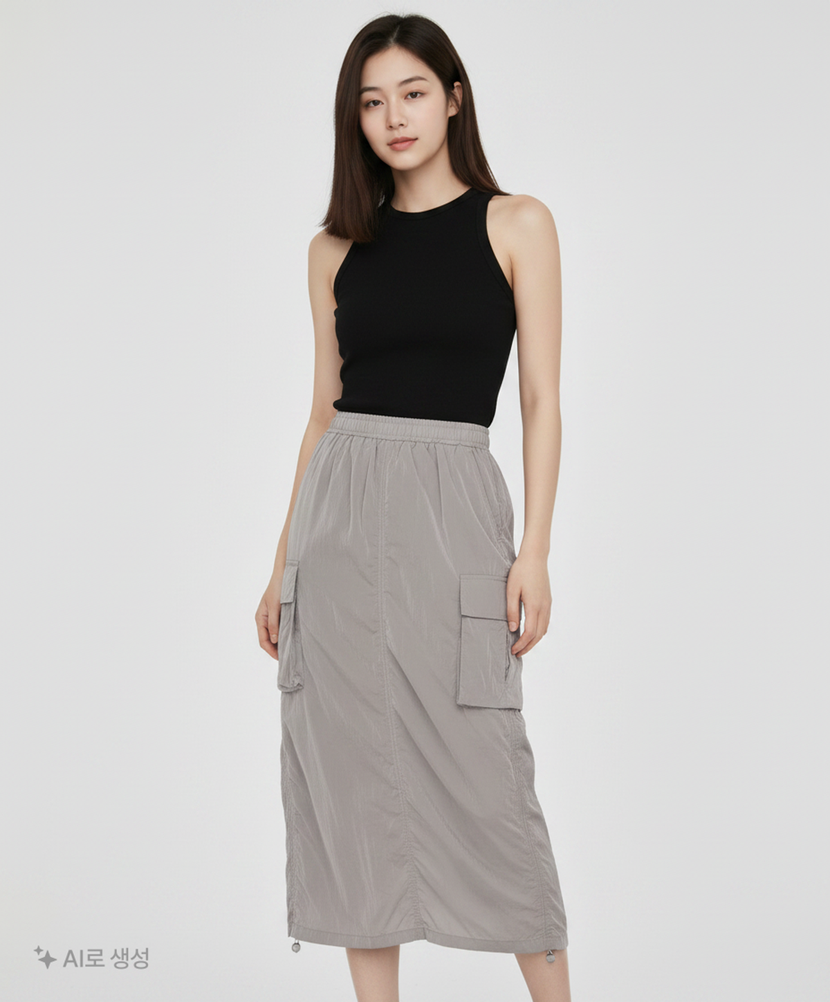 스파오(SPAO) 롱스커트 S