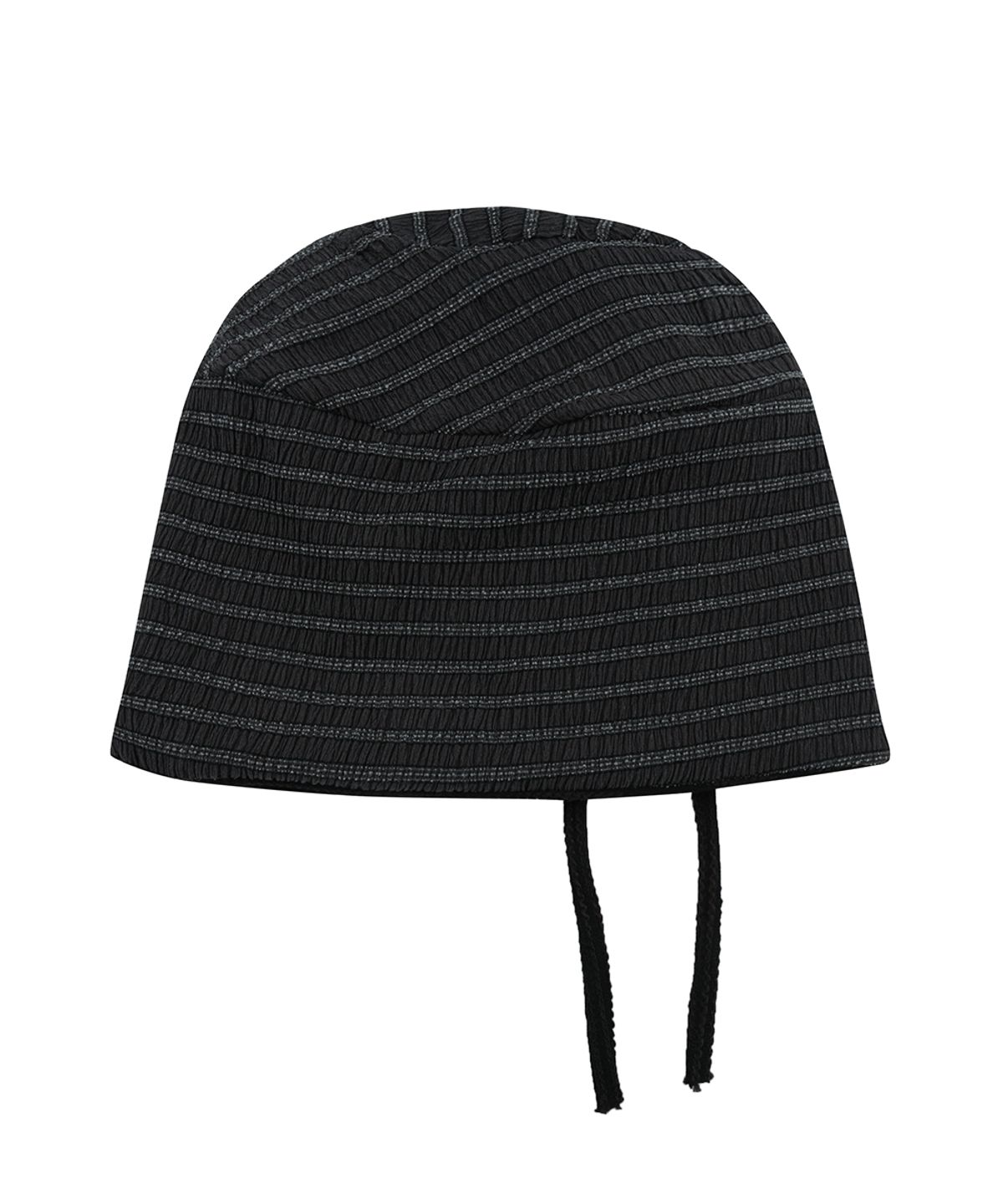 러브이즈트루(LUVISTRUE) RL EYELET STRING BEANIE(BLACK)