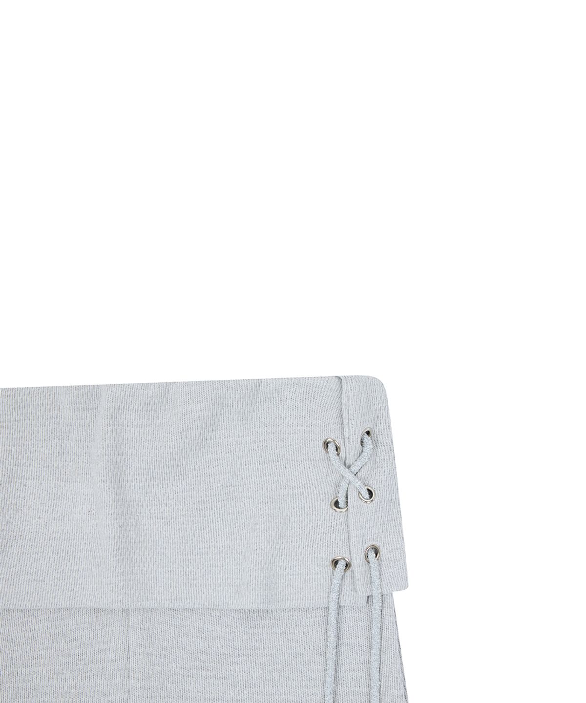 러브이즈트루(LUVISTRUE) RL FOLDING LONG SKIRT(GRAY)