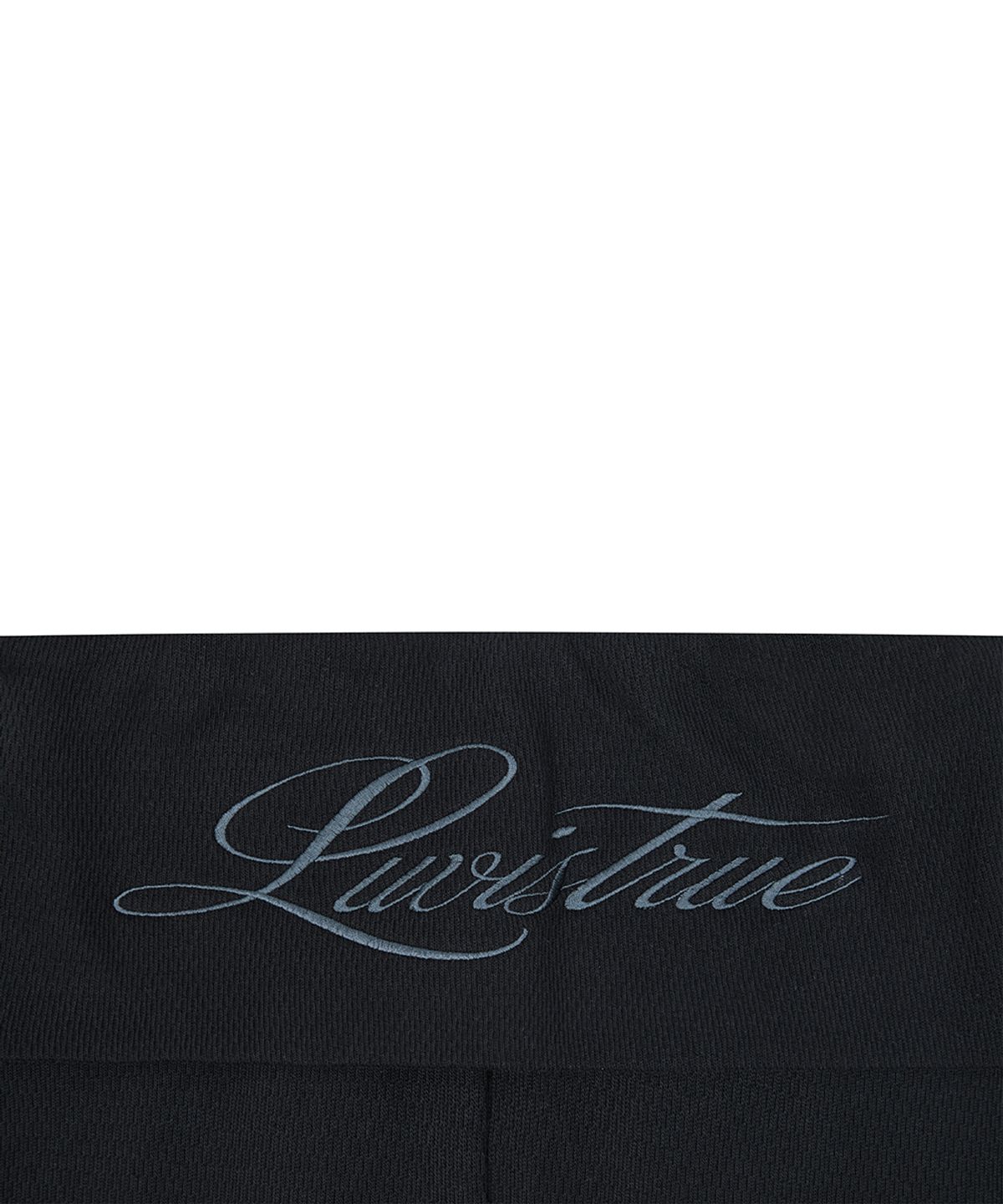 러브이즈트루(LUVISTRUE) RL FOLDING LONG SKIRT(BLACK)