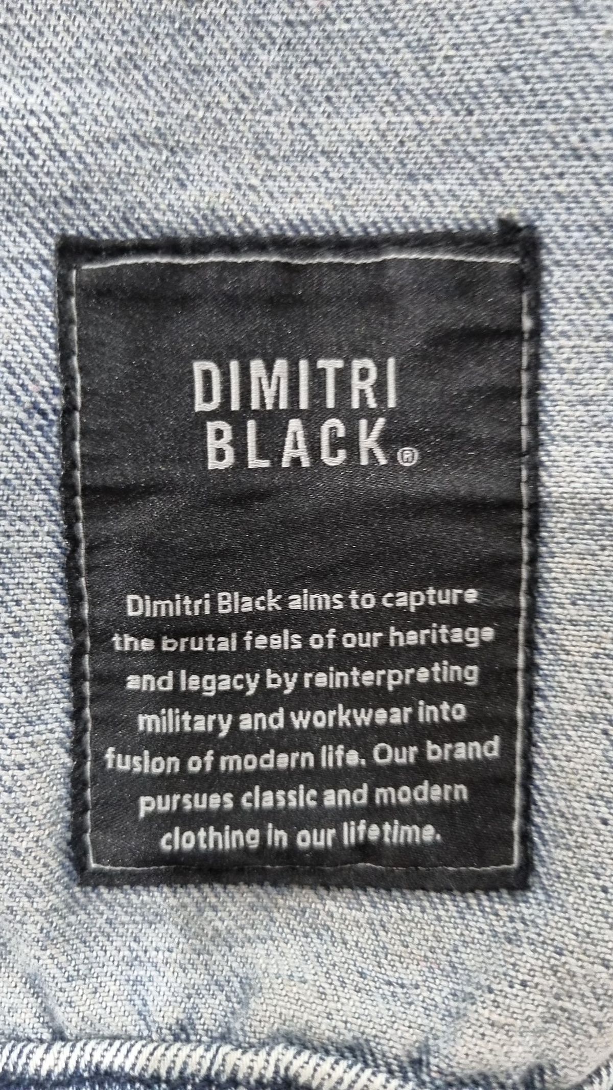 디미트리블랙(DIMITRI BLACK) 데님/트러커 재킷 L