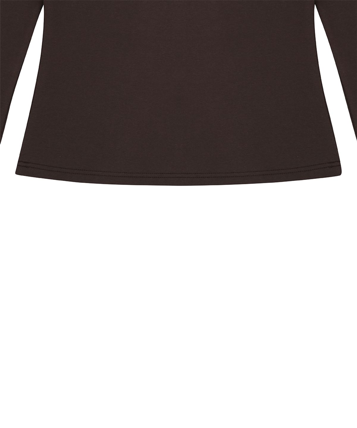러브이즈트루(LUVISTRUE) RL FRILL SLEEVE TEE(BROWN)