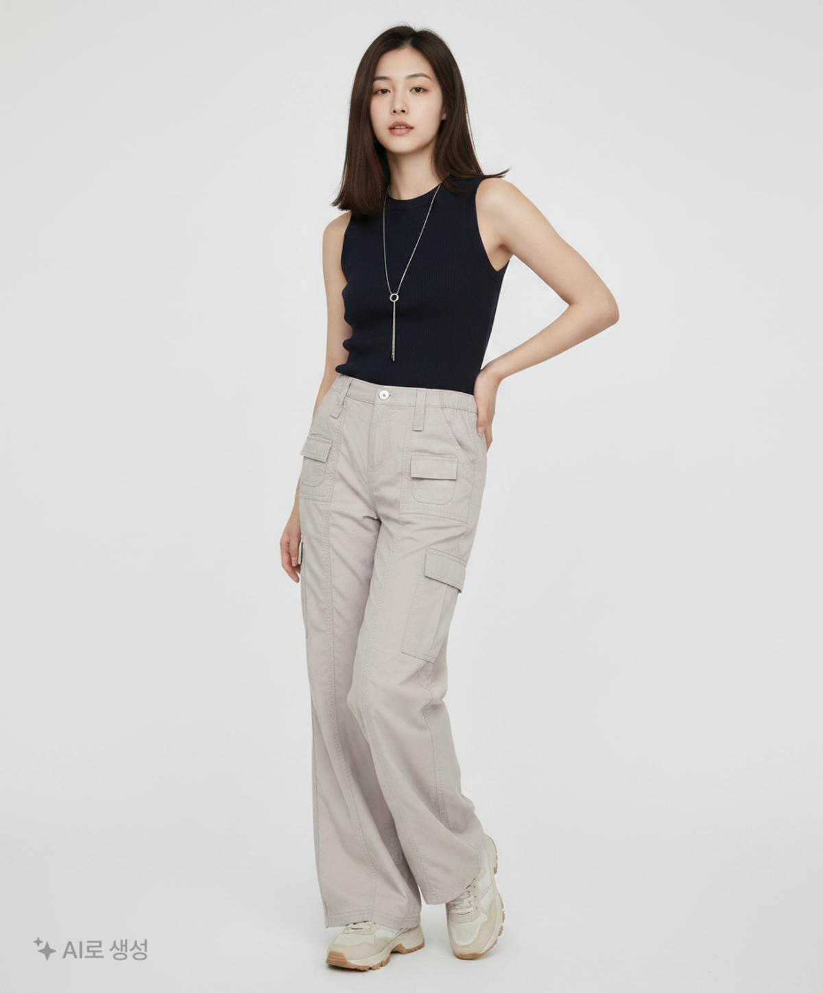 디바이디드에이치앤엠(DIVIDED H&M) 코튼 팬츠 34