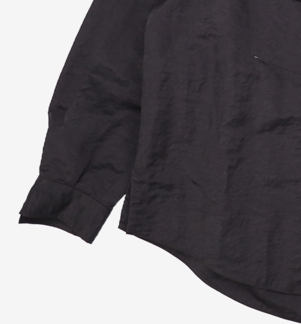 모이프(MOIF) [AW24]FLYER SHIRT JACKET / BLACK 2XL