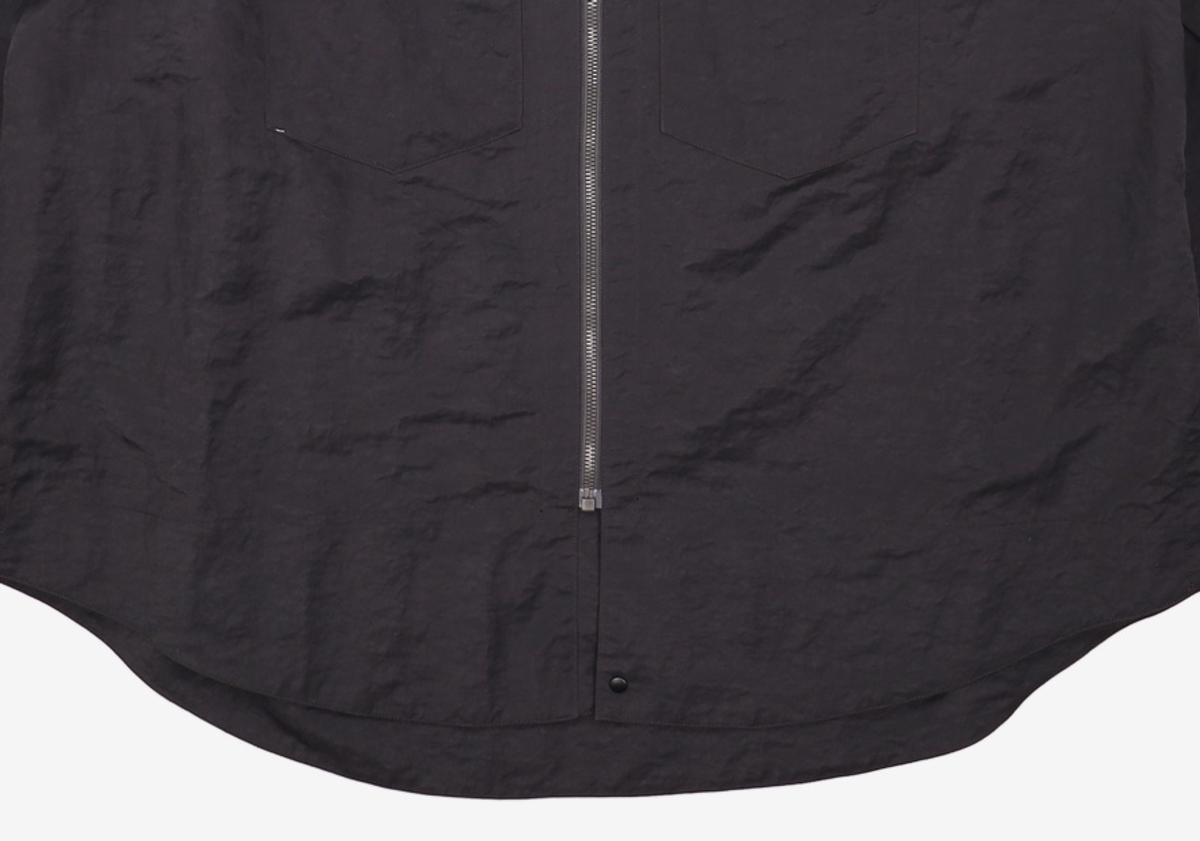 모이프(MOIF) [AW24]FLYER SHIRT JACKET / BLACK 2XL