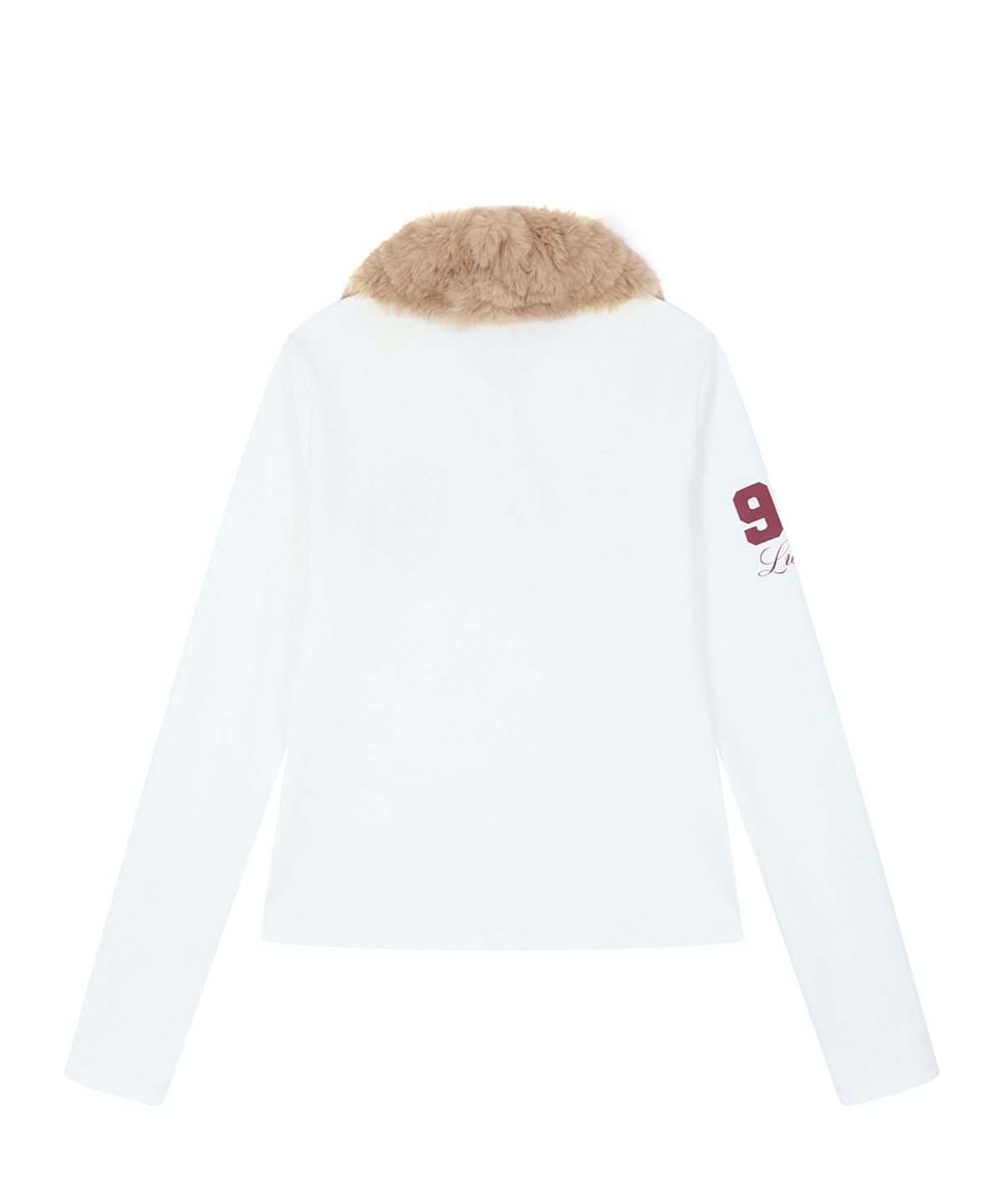 러브이즈트루(LUVISTRUE) RL FUR COLLAR SLEEVE(IVORY)