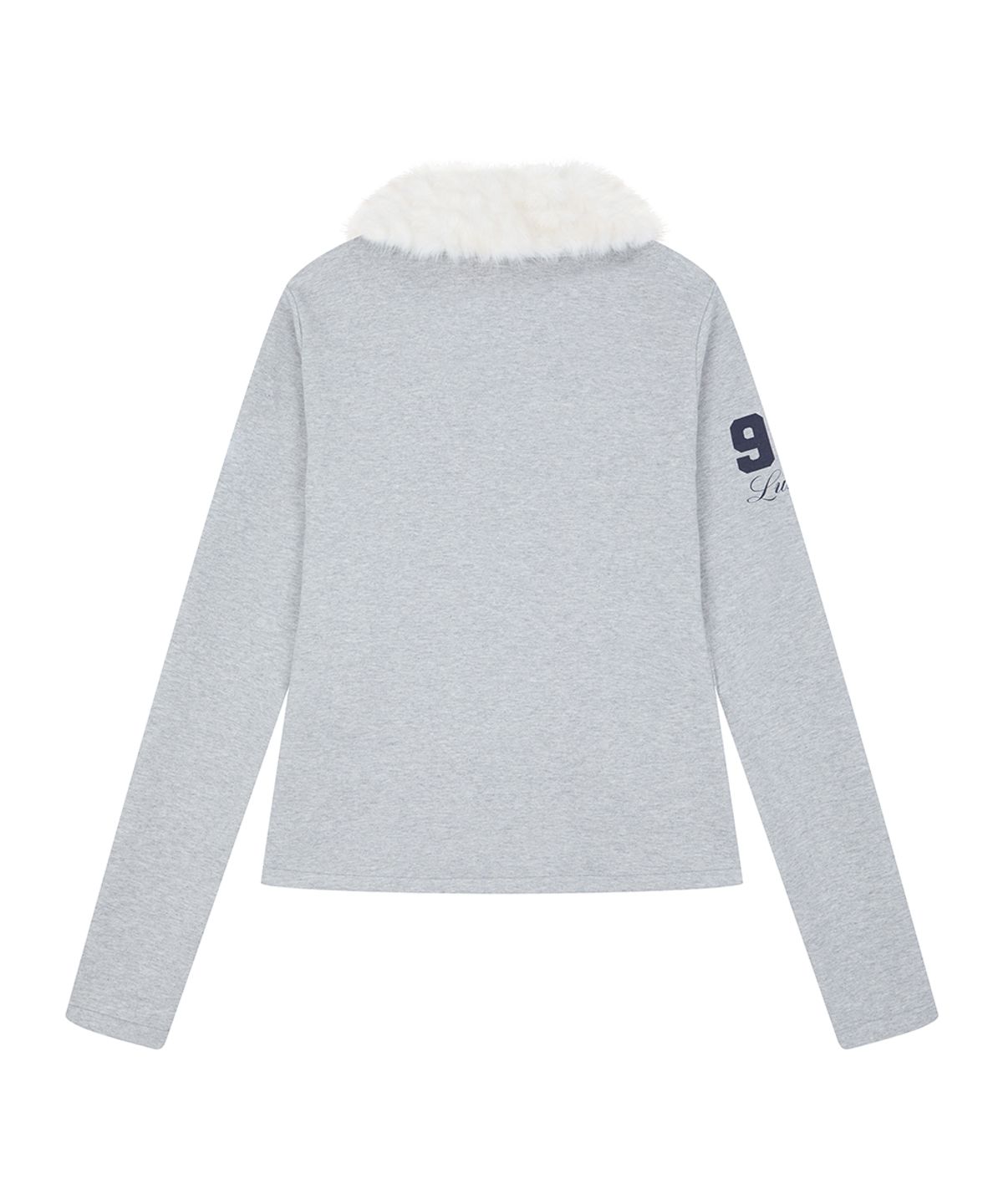 러브이즈트루(LUVISTRUE) RL FUR COLLAR SLEEVE(GRAY)