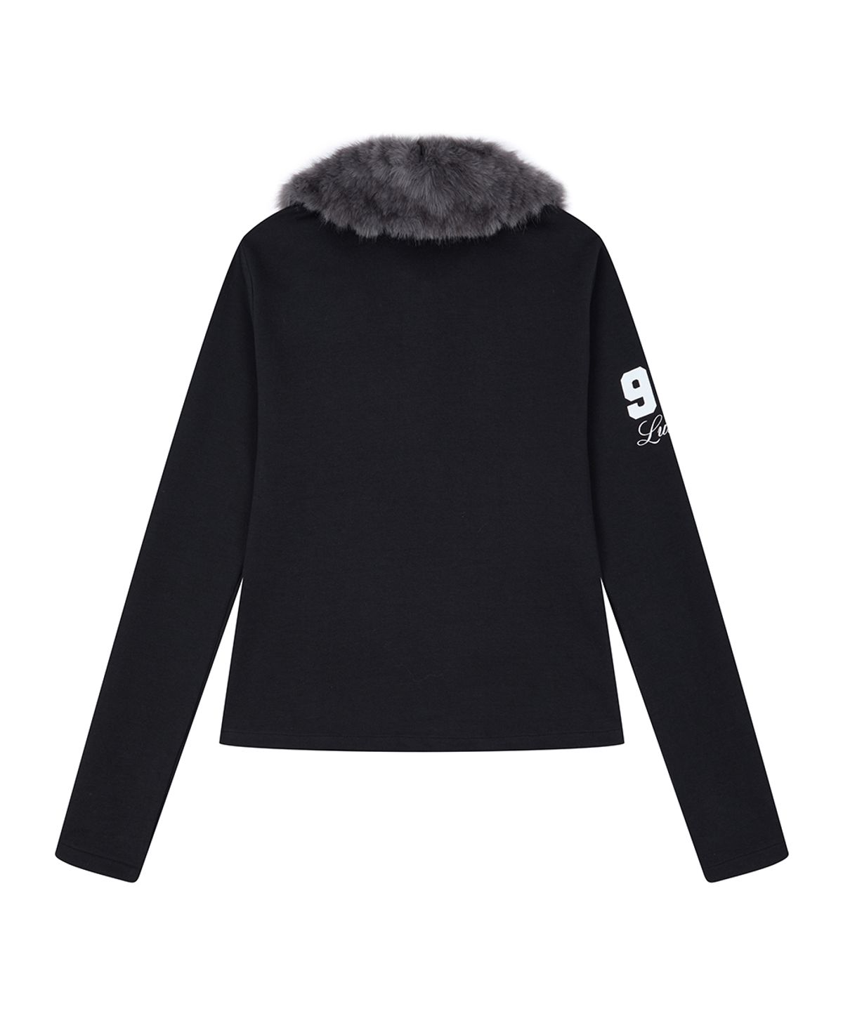 러브이즈트루(LUVISTRUE) RL FUR COLLAR SLEEVE(BLACK)