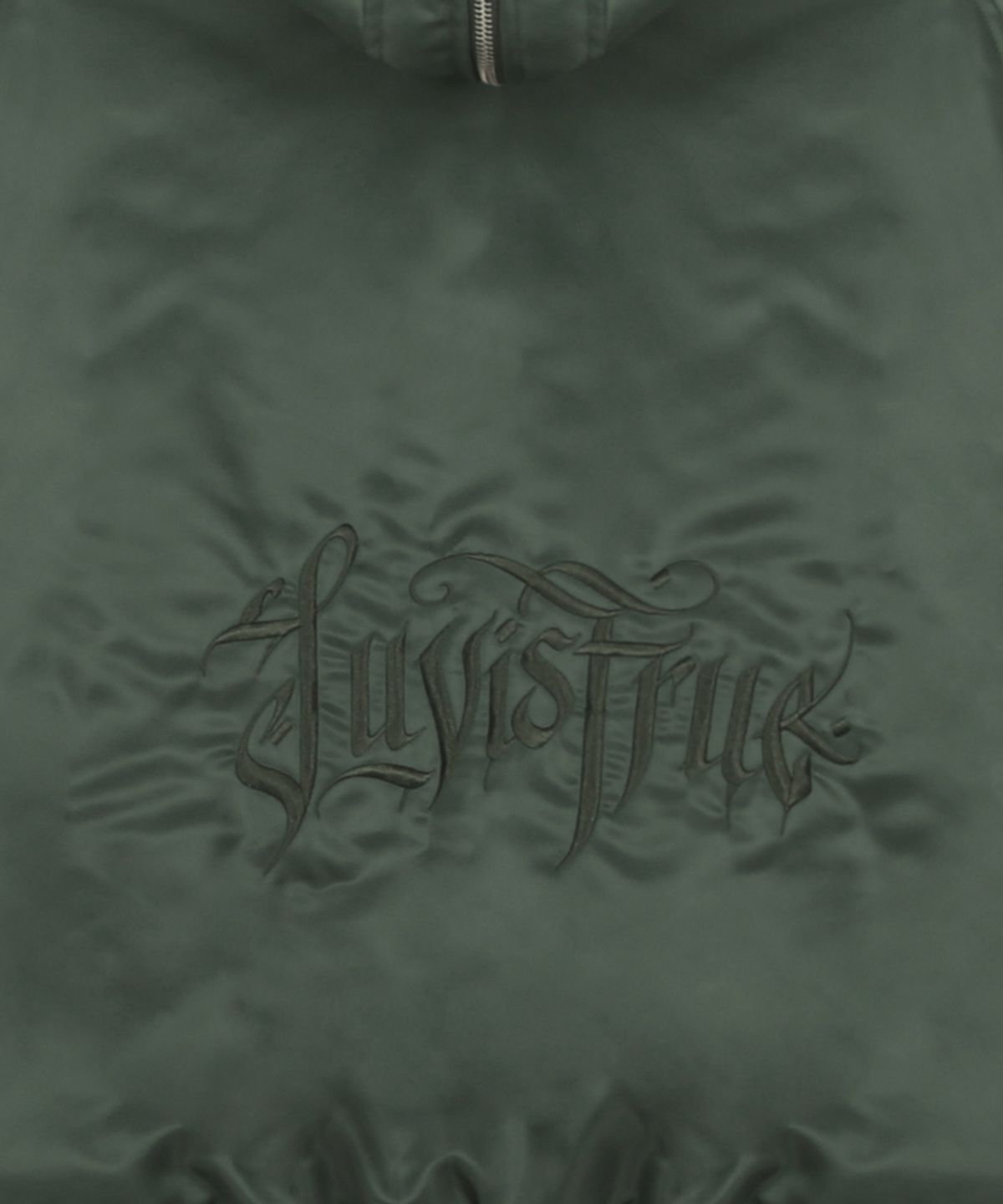 러브이즈트루(LUVISTRUE) RL FUR TRIM PATCH BOMBER JACKET(KHAKI)