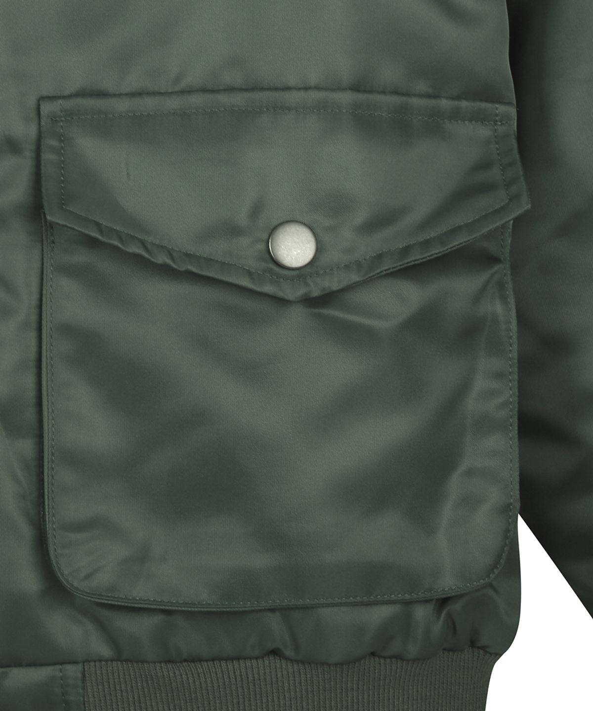 러브이즈트루(LUVISTRUE) RL FUR TRIM PATCH BOMBER JACKET(KHAKI)