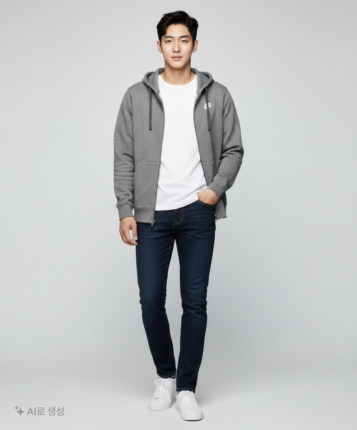 나이키(NIKE) 후드 집업 M