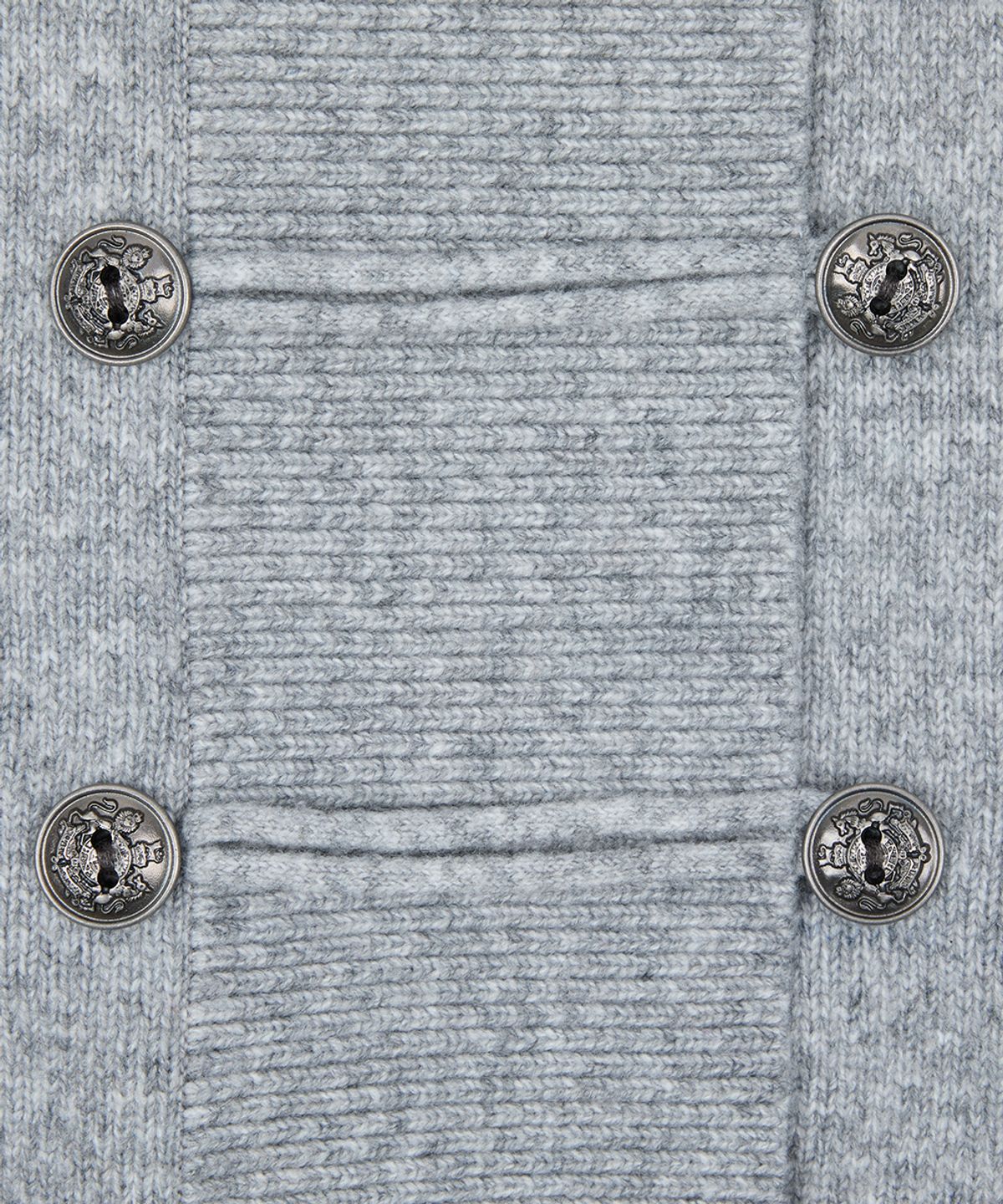 러브이즈트루(LUVISTRUE) RL HORSE 910 KNIT ZIP UP(GRAY)