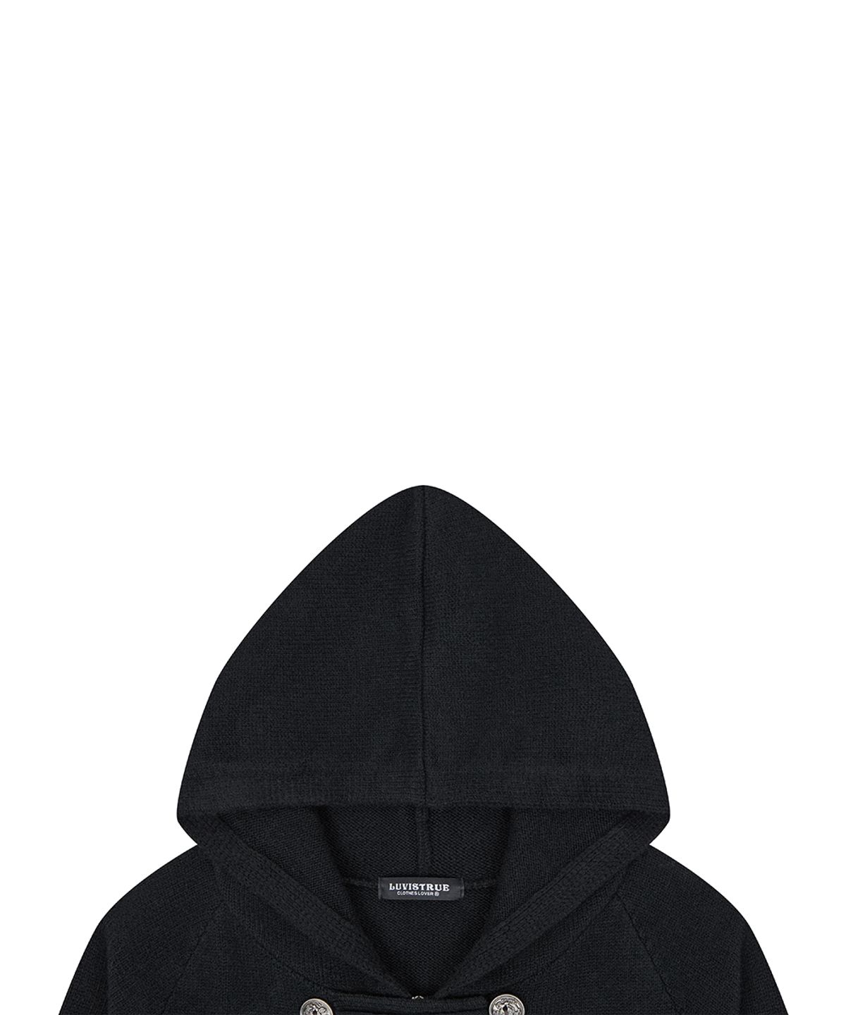 러브이즈트루(LUVISTRUE) RL HORSE 910 KNIT ZIP UP(BLACK)
