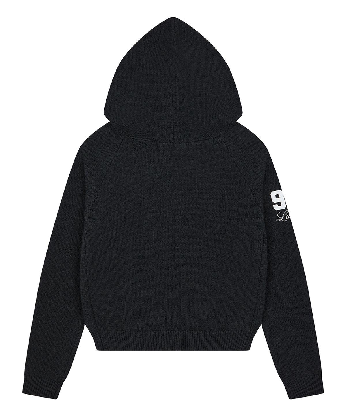 러브이즈트루(LUVISTRUE) RL HORSE 910 KNIT ZIP UP(BLACK)