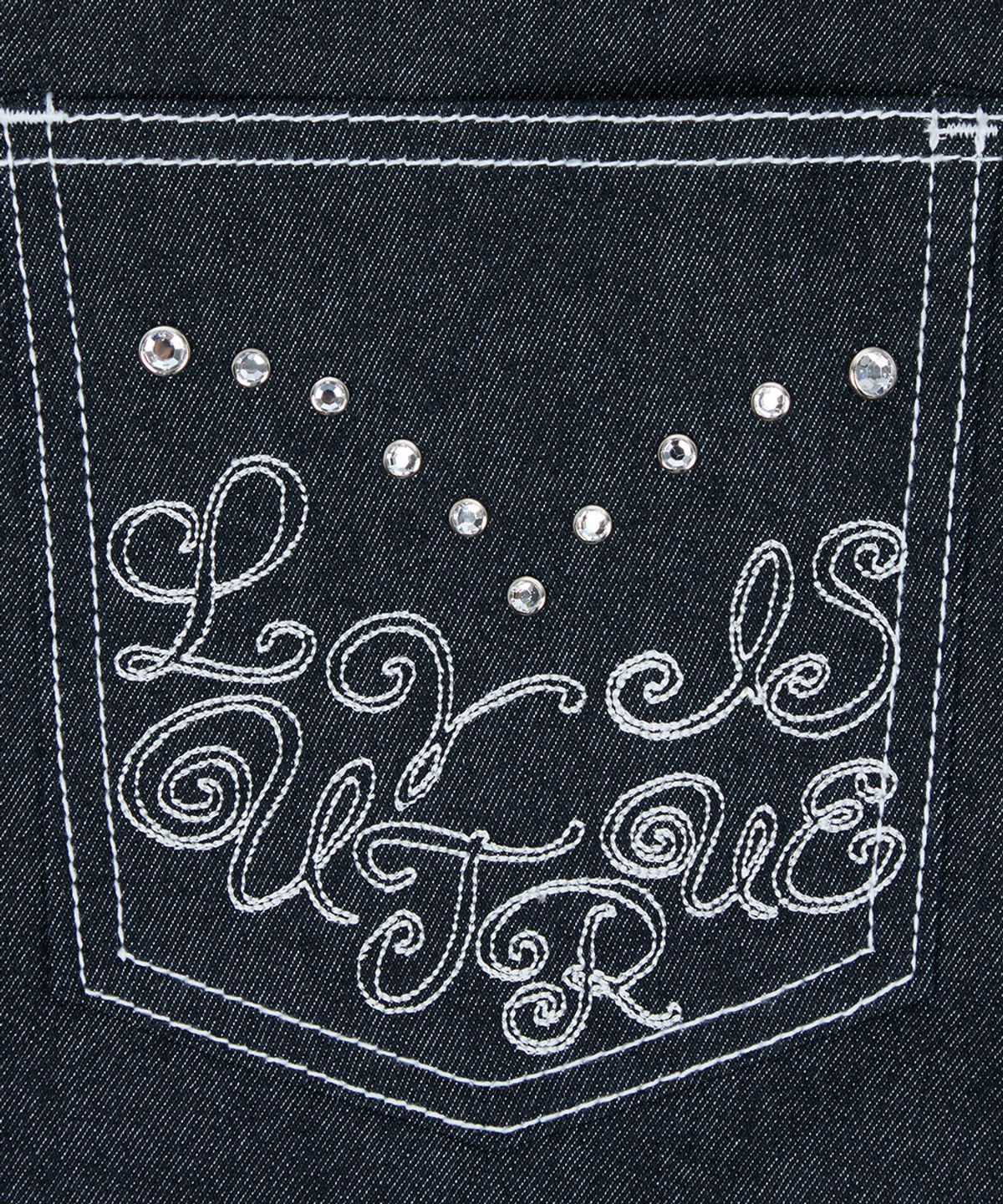 러브이즈트루(LUVISTRUE) RL LACE LOW RISE PANTS(DENIM)