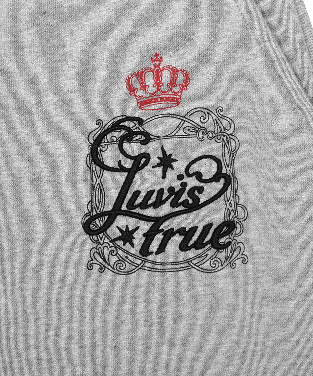러브이즈트루(LUVISTRUE) RL LAYERED ANGEL TRAINING PANTS(GRAY)