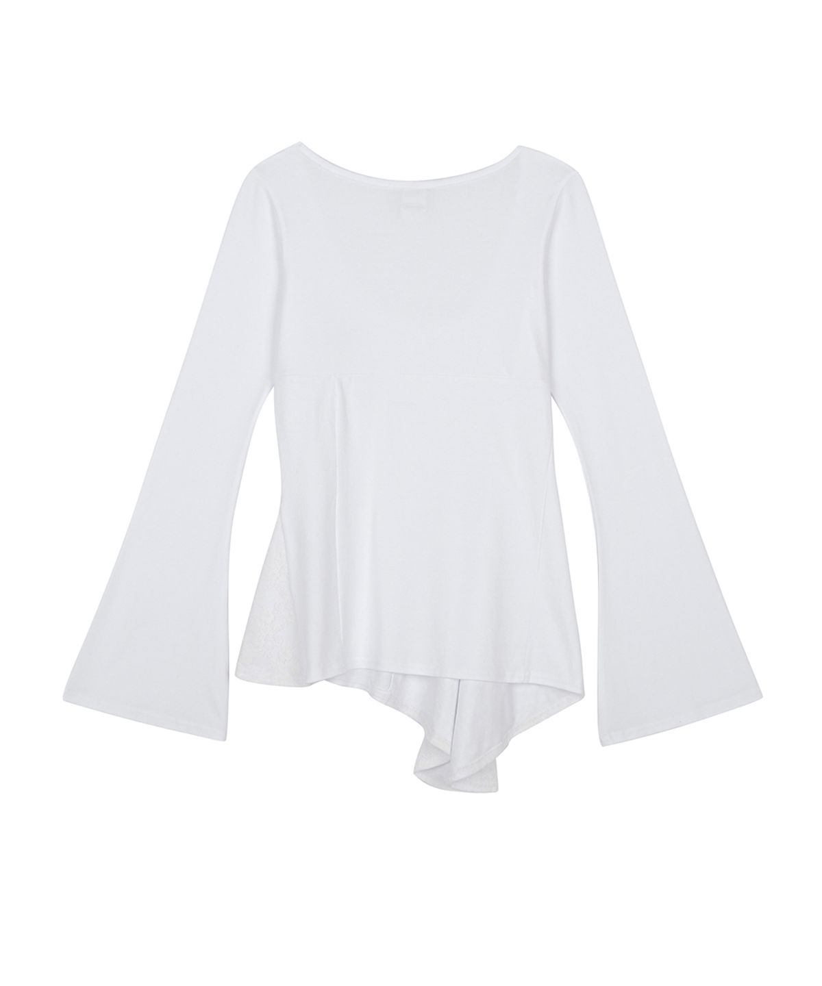 러브이즈트루(LUVISTRUE) RL LAYERED LACE TEE(WHITE)