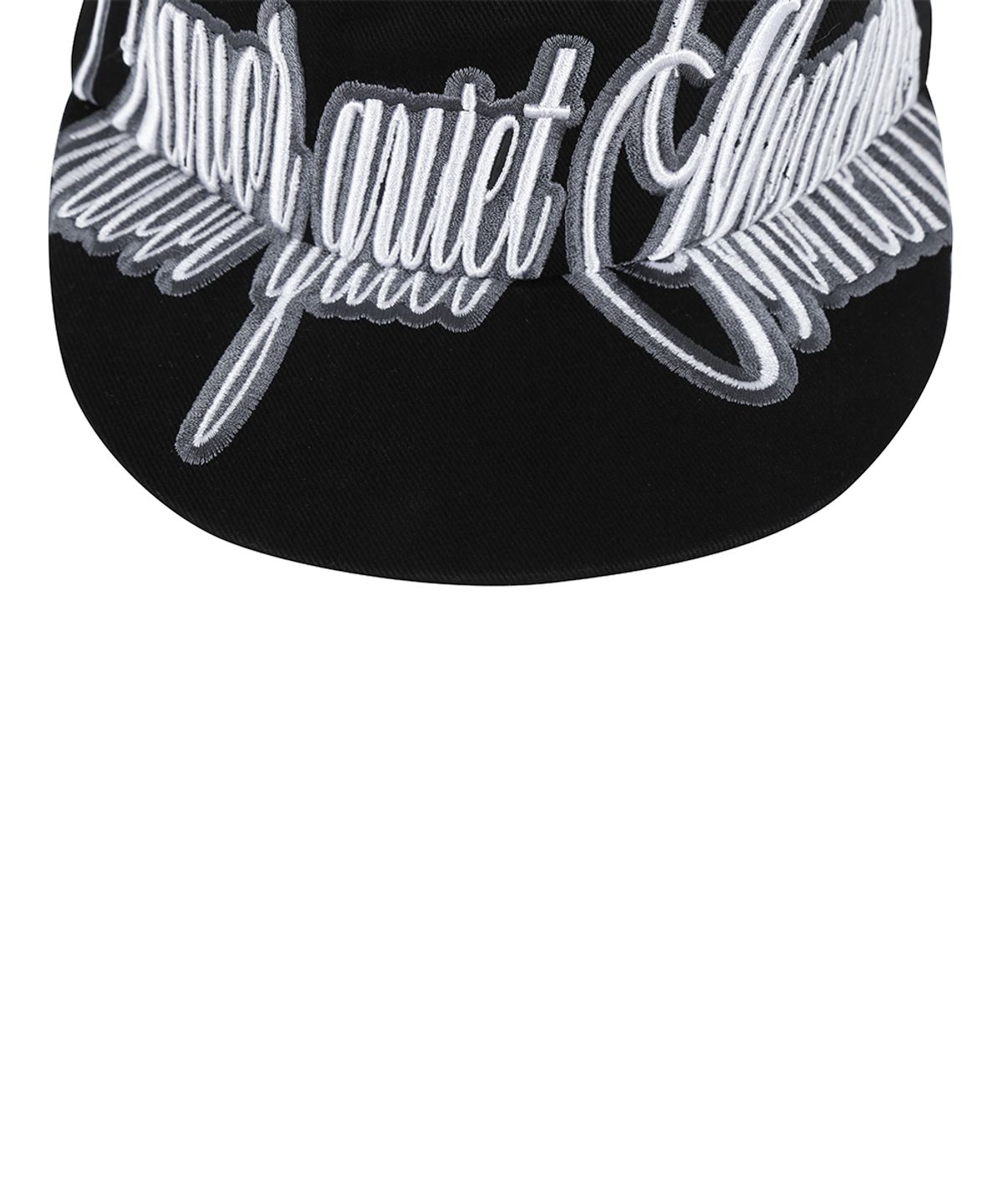 러브이즈트루(LUVISTRUE) RL LETTERING FILLBOX CAP(BLACK)