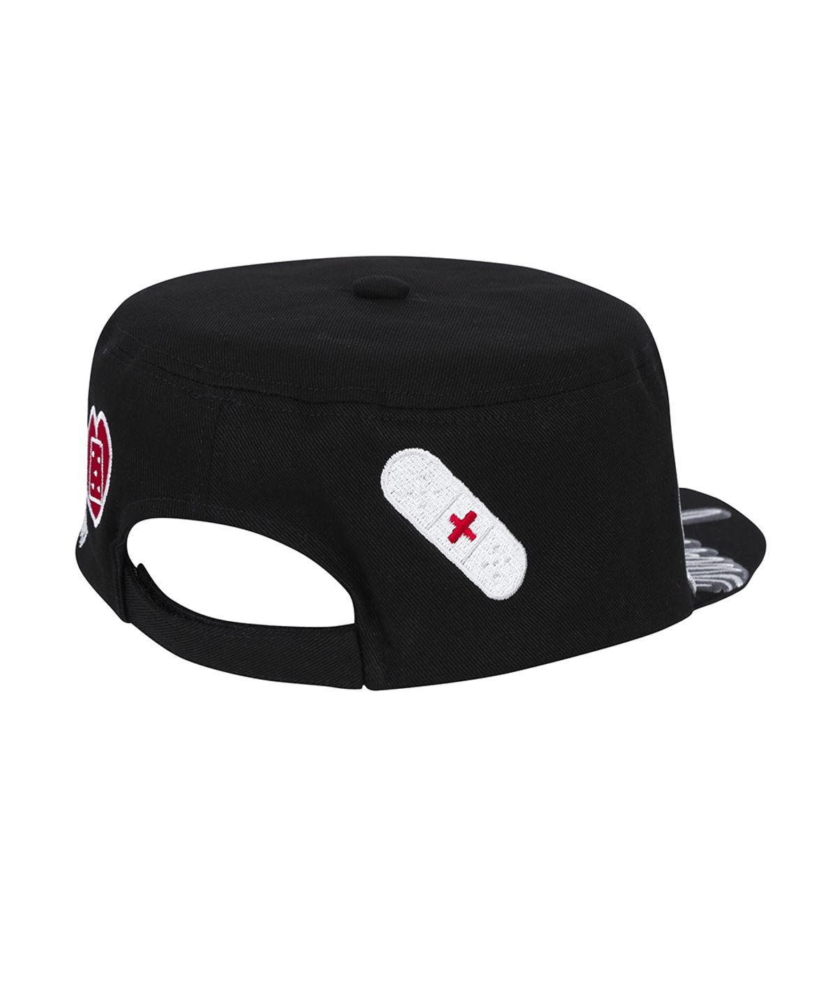 러브이즈트루(LUVISTRUE) RL LETTERING FILLBOX CAP(BLACK)