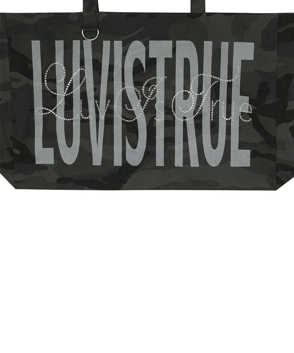 러브이즈트루(LUVISTRUE) RL LETTERING TOTE BAG(CAMO)