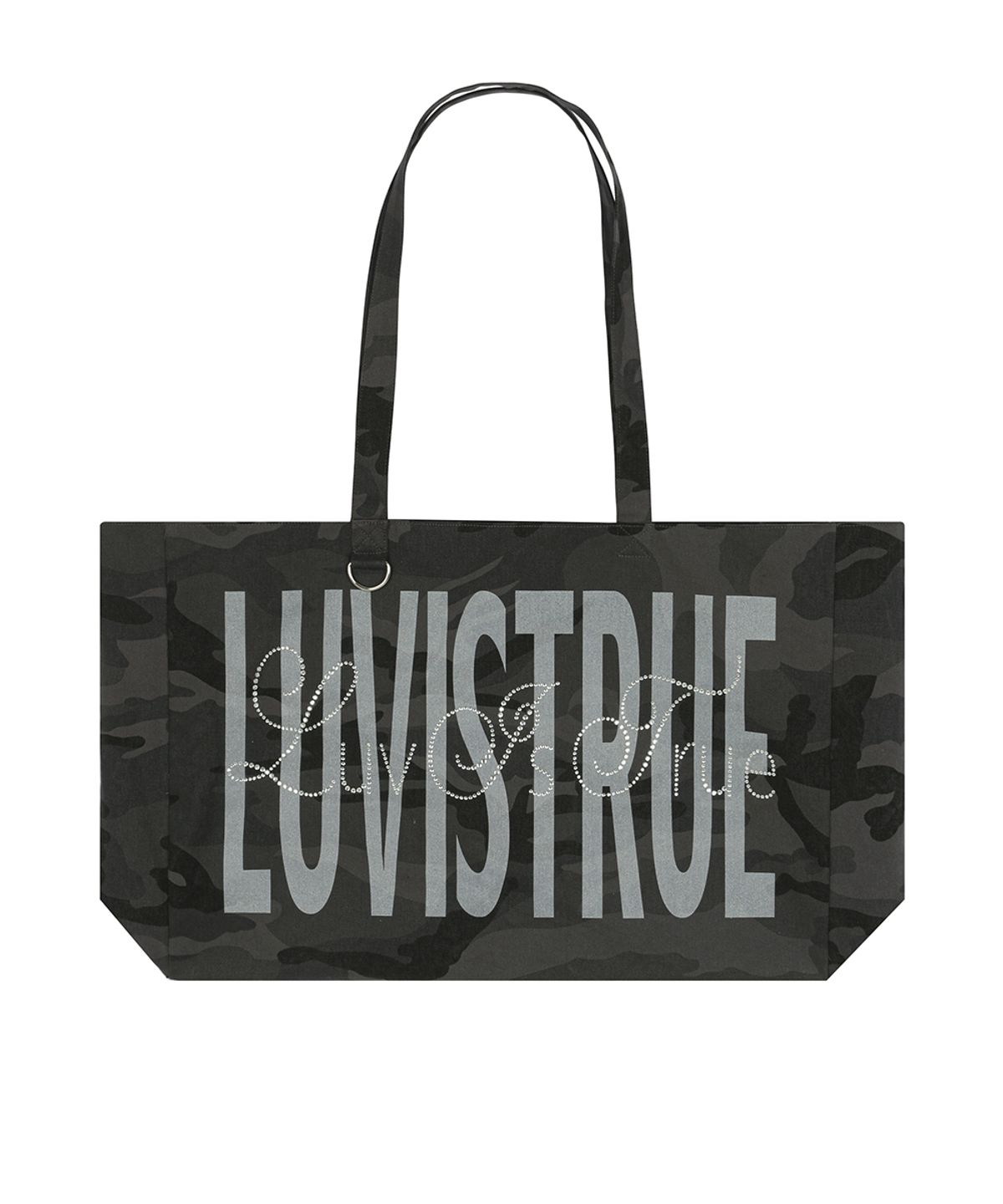 러브이즈트루(LUVISTRUE) RL LETTERING TOTE BAG(CAMO)