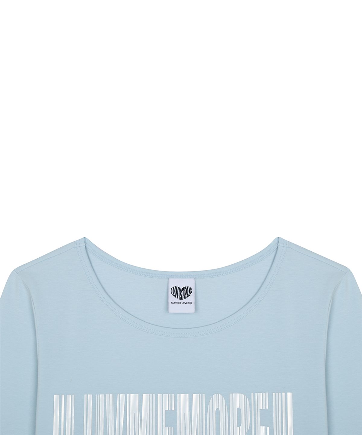 러브이즈트루(LUVISTRUE) RL LUVMEMORE SHIRRING TEE(MINT)
