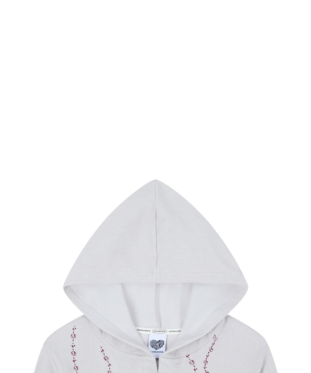 러브이즈트루(LUVISTRUE) RL ROSARY HOOD T-SHIRT(BEIGE)