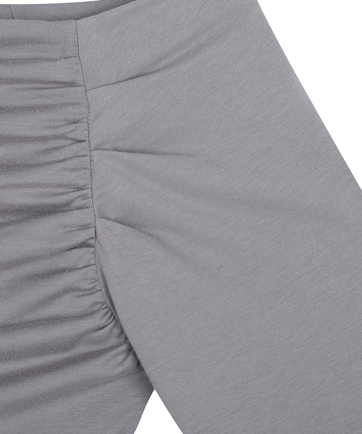 러브이즈트루(LUVISTRUE) RL SHIRRING SLEEVE(CHARCOAL)