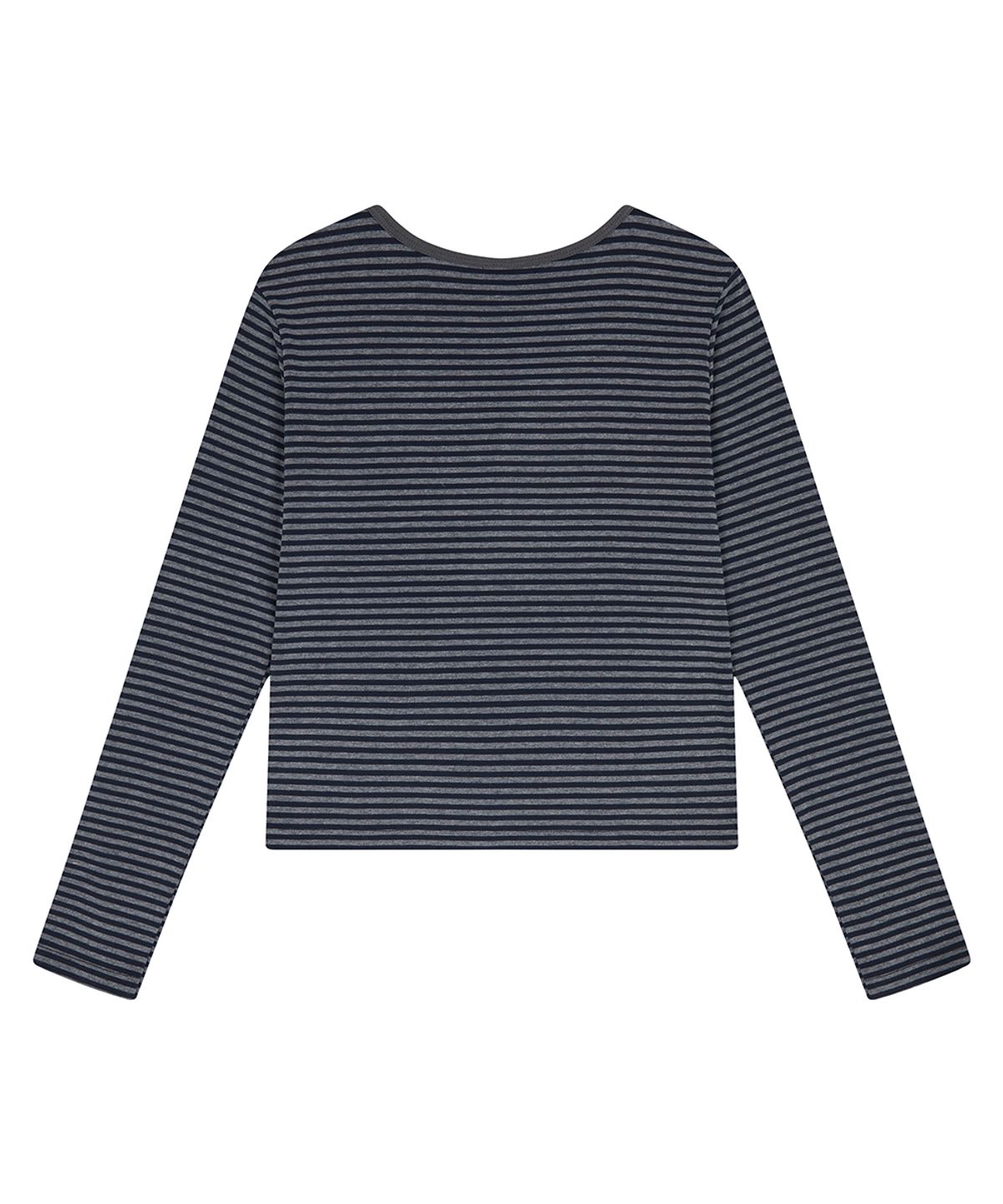 러브이즈트루(LUVISTRUE) BASIC ILOVEU SLEEVE TEE(NAVY)