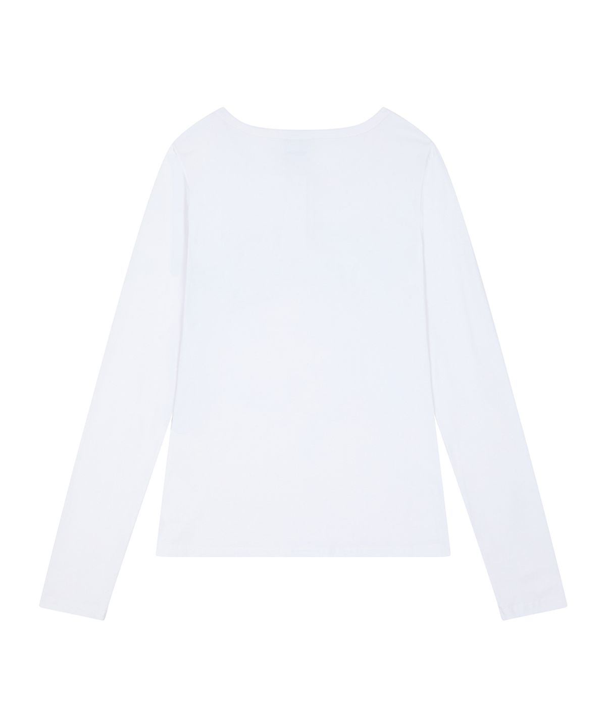 러브이즈트루(LUVISTRUE) RL DOUBLE GUN LONG SLEEVE(WHITE)