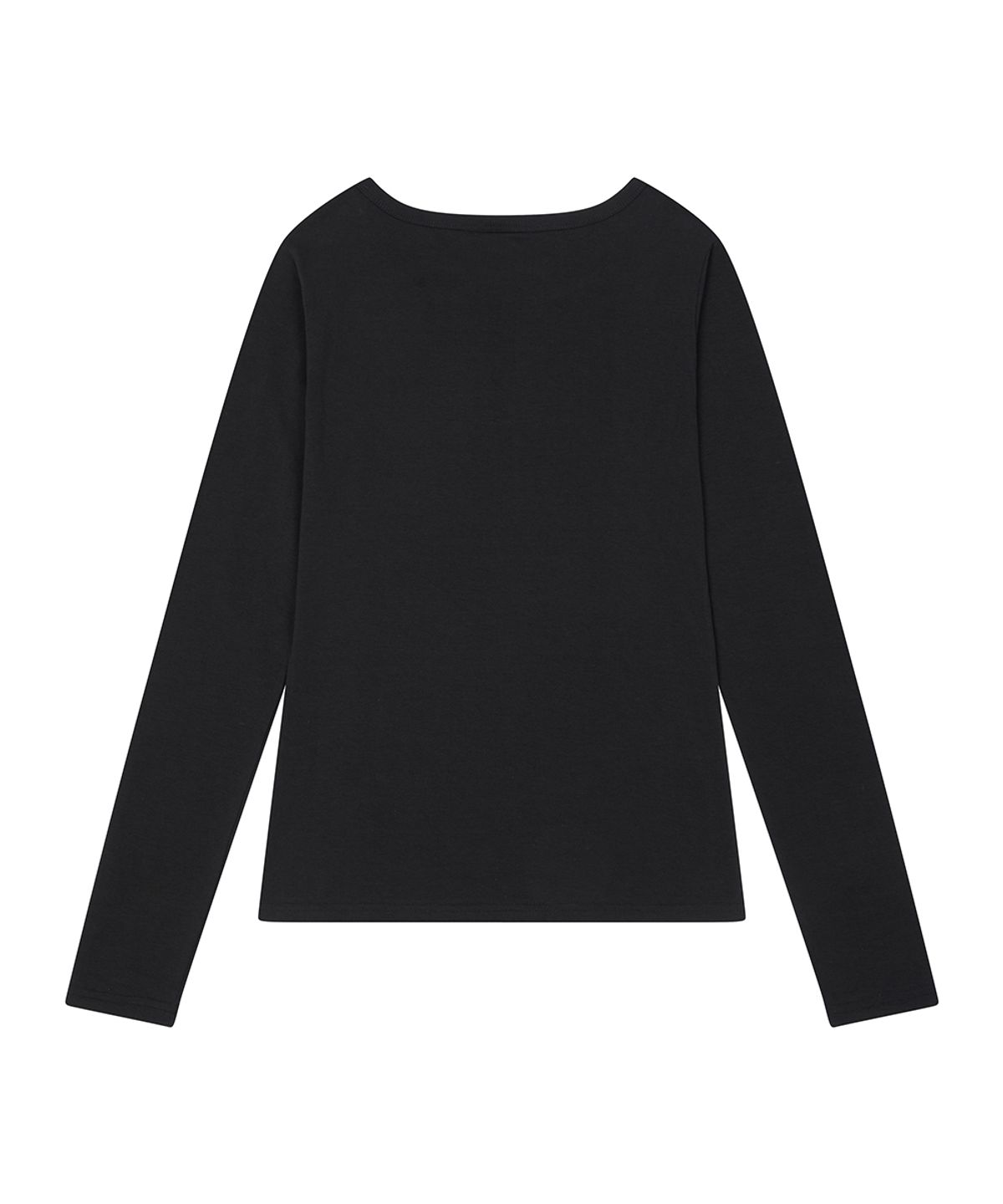러브이즈트루(LUVISTRUE) RL DOUBLE GUN LONG SLEEVE(BLACK)
